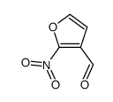 3-Furancarboxaldehyde, 2-nitro- (9CI) Structure