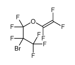2-bromo-1,1,1,2,3,3-hexafluoro-3-(1,2,2-trifluoroethenoxy)propane Structure