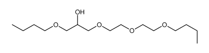 1-butoxy-3-[2-(2-butoxyethoxy)ethoxy]propan-2-ol Structure