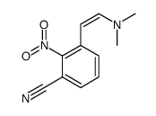 3-[(E)-2-(dimethylamino)ethenyl]-2-nitrobenzonitrile Structure