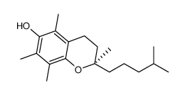 (R)-2,5,7,8-tetramethyl-2-(4-methylpentyl)-chroman-6-ol结构式