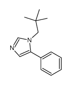 1-(2,2-dimethylpropyl)-5-phenylimidazole Structure