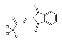 2-(4,4,4-trichloro-3-oxobut-1-enyl)isoindole-1,3-dione Structure