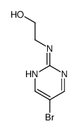 2-((5-溴嘧啶-2-基)氨基)乙醇结构式