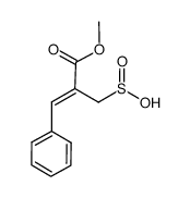 (Z)-3-phenyl-2-(sulfinomethyl)prop-2-enoate de methyle结构式