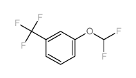 1-(Difluoromethoxy)-3-(trifluoromethyl)benzene structure