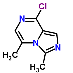 8-Chloro-3,5-dimethylimidazo[1,5-a]pyrazine Structure
