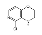 5-chloro-3,4-dihydro-2H-pyrido[4,3-b][1,4]oxazine Structure
