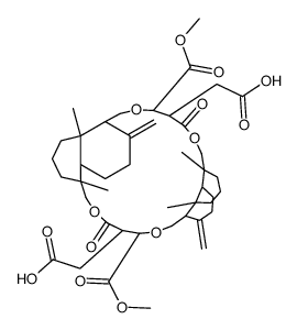 Cryptoporic acid D Structure