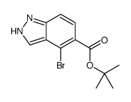 tert-butyl 4-bromo-1H-indazole-5-carboxylate picture