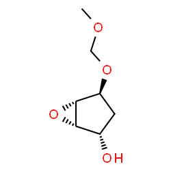 6-Oxabicyclo[3.1.0]hexan-2-ol,4-(methoxymethoxy)-,(1-alpha-,2-bta-,4-alpha-,5-alpha-)-(9CI) Structure