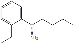 (1S)-1-(2-ETHYLPHENYL)PENTYLAMINE结构式