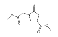 1-(carbomethoxymethyl)-3-carbomethoxypyrrolidin-5-one picture