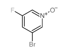3-Bromo-5-fluoropyridine 1-oxide structure