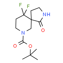 7-Boc-10,10-DIFLUORO-2,7-DIAZA-SPIRO[4.5]DECAN-1-ONE Structure