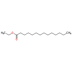 Ethyl tetradecanoate Structure