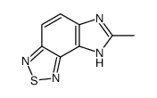 6H-Imidazo[4,5-e]-2,1,3-benzothiadiazole,7-methyl-(9CI)结构式