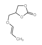 4-(1-PROPENYLOXYMETHYL)-1,3-DIOXOLAN-2-ONE Structure