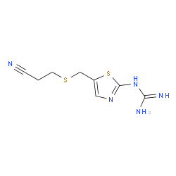 1-(5-(((2-Cyanoethyl)thio)methyl)thiazol-2-yl)guanidine picture