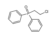 diphenyl(β-chloroethyl)phosphine oxide Structure