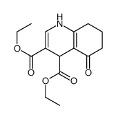 diethyl 5-oxo-4,6,7,8-tetrahydro-1H-quinoline-3,4-dicarboxylate结构式