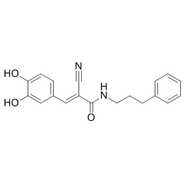 AG 555(Tyrphostin B46) Structure