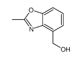 (2-methyl-1,3-benzoxazol-4-yl)methanol结构式