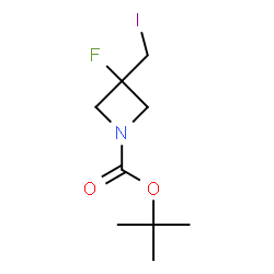 tert-butyl 3-fluoro-3-(iodomethyl)azetidine-1-carboxylate picture