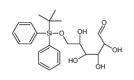 (2R,3S,4S,5R)-6-[tert-butyl(diphenyl)silyl]oxy-2,3,4,5-tetrahydroxyhexanal Structure