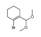 1-bromo-2-(dimethoxymethyl)cyclohexene结构式