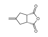 5-methylenetetrahydrocyclopenta[c]furan-1,3-dione Structure