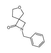 2-benzyl-6-oxa-2-azaspiro[3.4]octan-1-one结构式