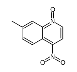 7-Methyl-4-nitroquinoline 1-oxide结构式