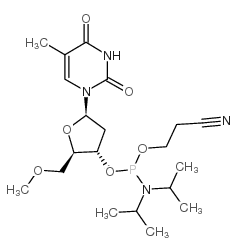 5'-o-methyl-dt cep Structure
