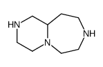 Pyrazino[1,2-d][1,4]diazepine, decahydro- (9CI)结构式