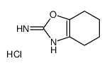 4,5,6,7-tetrahydrobenzo[d]oxazol-2-amine hydrochloride Structure