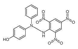 4-(N-(2,4,6-trinitroanilino)anilino)phenol Structure