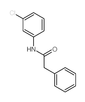 Benzeneacetamide,N-(3-chlorophenyl)-结构式