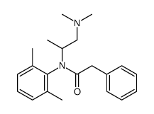 N-(2-Dimethylamino-1-methylethyl)-2',6'-dimethyl-2-phenylacetanilide Structure
