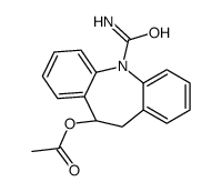 (R)-Licarbazepine Acetate Structure