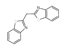 2,2'-methylenebisbenzothiazole structure