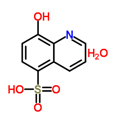 8-Hydroxy-5-quinolinesulfonic acid hydrate (1:1) Structure