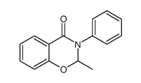 2-Methyl-3-phenyl-2H-1,3-benzoxazin-4(3H)-one结构式