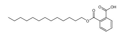 Phthalic acid hydrogen 1-tridecyl ester Structure