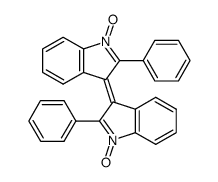 2,2'-diphenyl-Δ3,3'-bi-3H-indole-1,1'-dioxide Structure