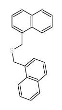 Naphthalene,1,1'-[thiobis(methylene)]bis-结构式