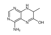 6-Pteridinol,4-amino-7,8-dihydro-7-methyl-(8CI)结构式