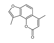 4,4'-dimethylangelicin structure