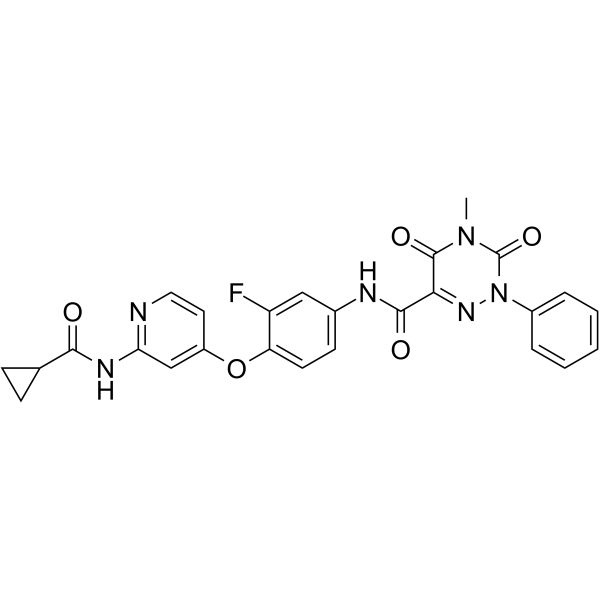 c-Met-IN-10 Structure