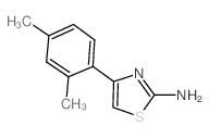 4-(2,4-DIMETHYLPHENYL)THIAZOL-2-YLAMINE Structure